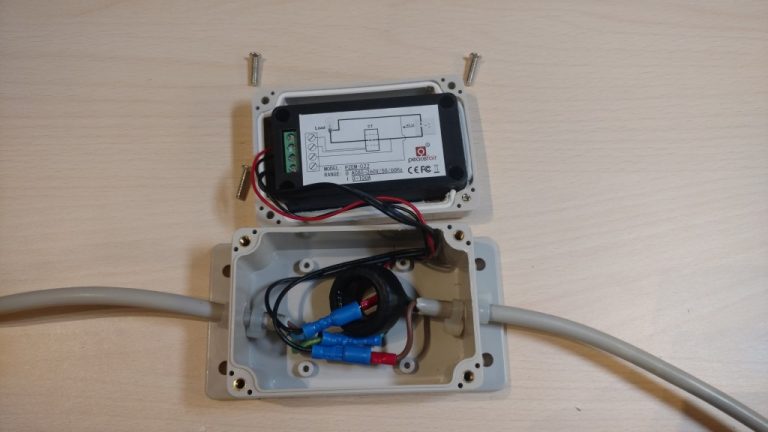 DIY Power and Power Factor Meter Wiring