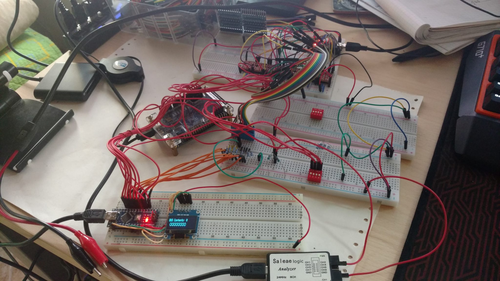 8-Bit Computer In An FPGA - The EECS Blog