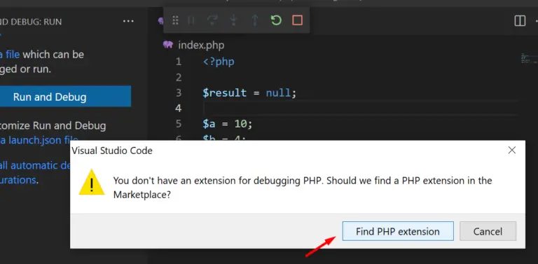 xdebug php debugger setup vs code 2