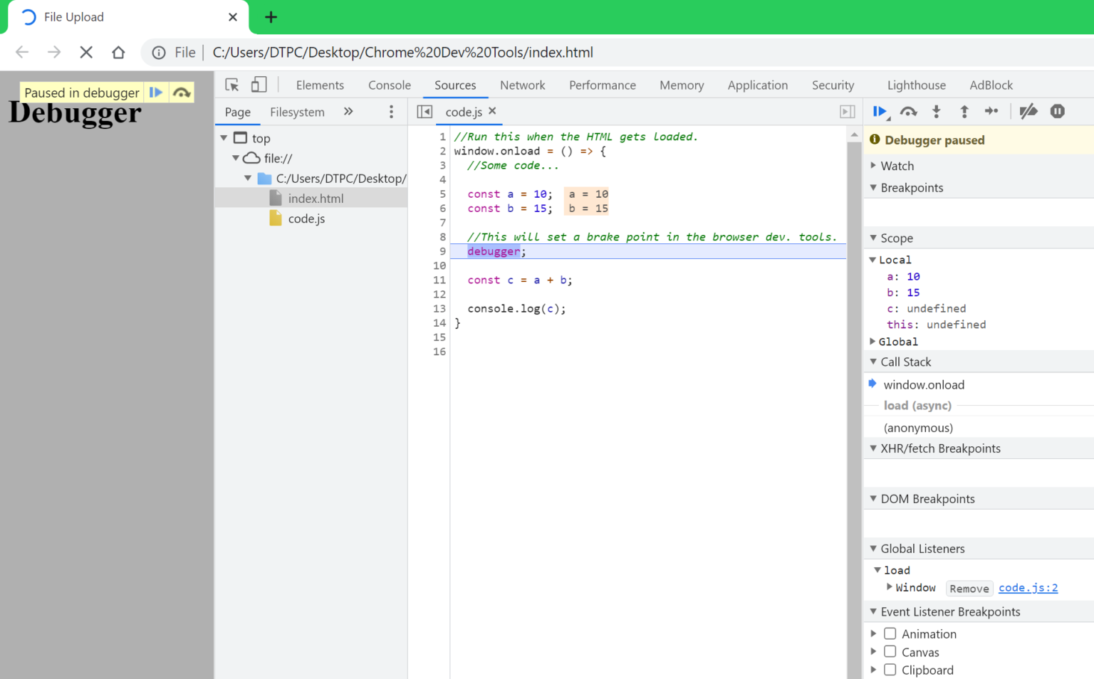 14 Useful Chrome Developer Tools Tutorial - The EECS Blog