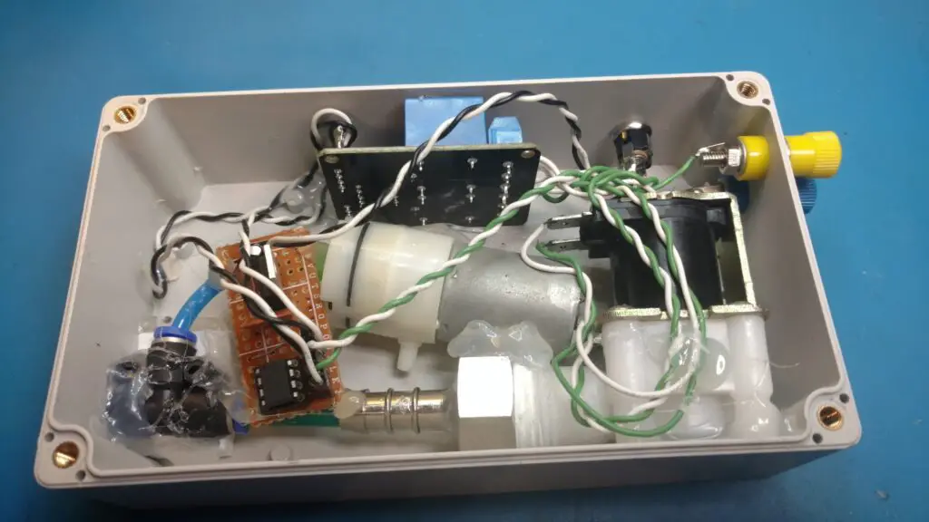 solder dispenser pneumatics