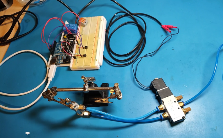 Controlling a Pneumatic Piston With Arduino