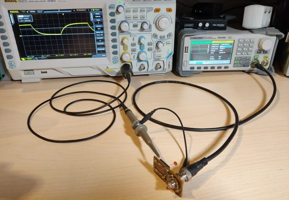 Measuring Capacitors And Inductors With Your Oscilloscope Connections 2
