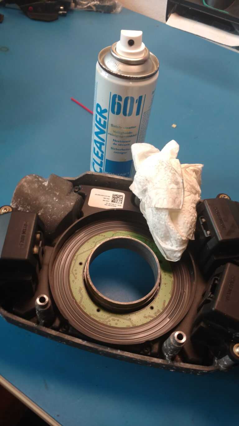 bmw e60 steering angle sensor clean