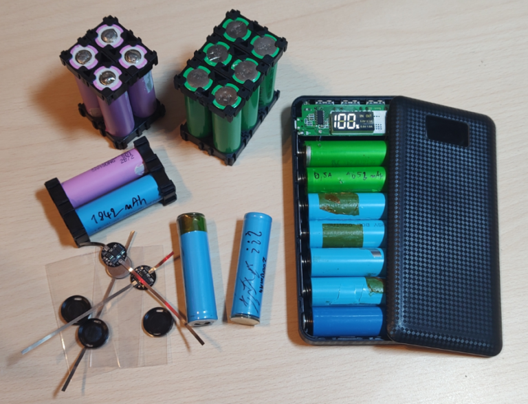 power bank from old 18650s
