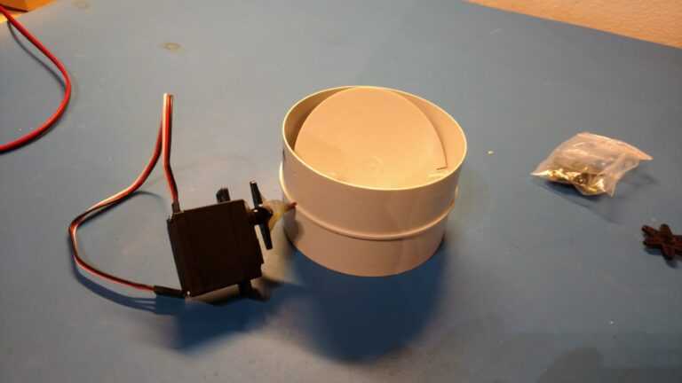 servo operated damper