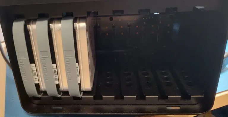 Custom NAS drive bays