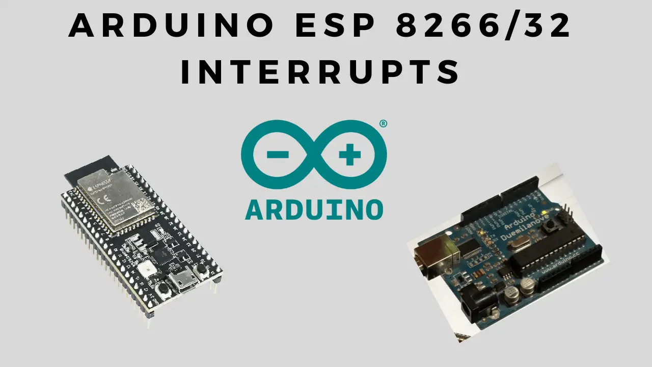 Arduino ESP826632 ISR