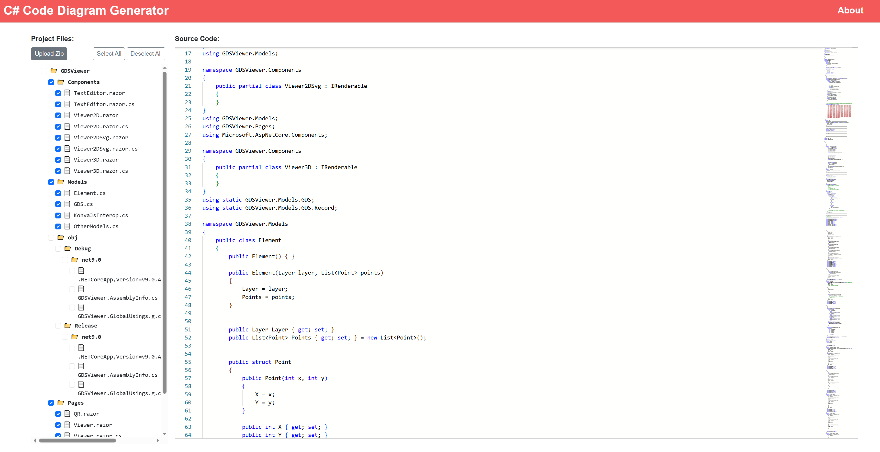 c# code diagram example code generated diagram example 1.1