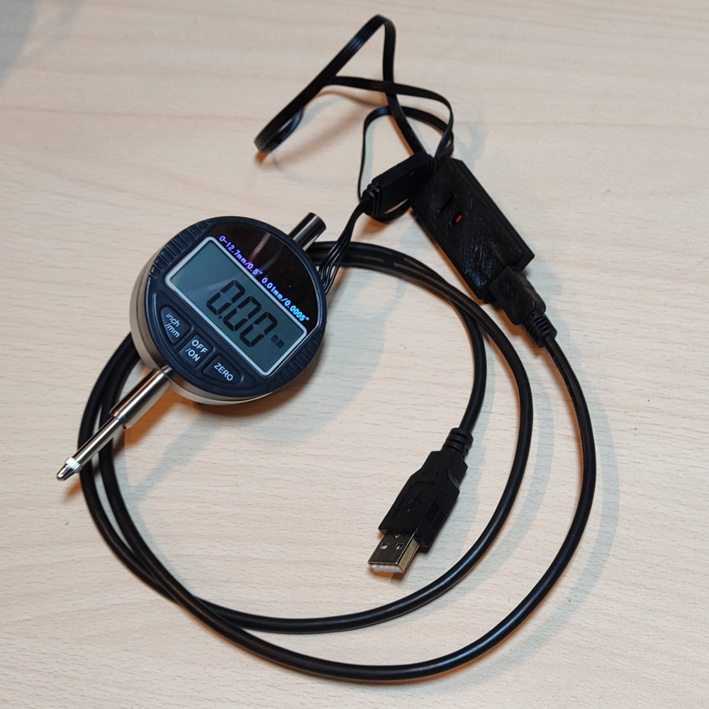 Digital Dial Indicator Arduino Data Interface