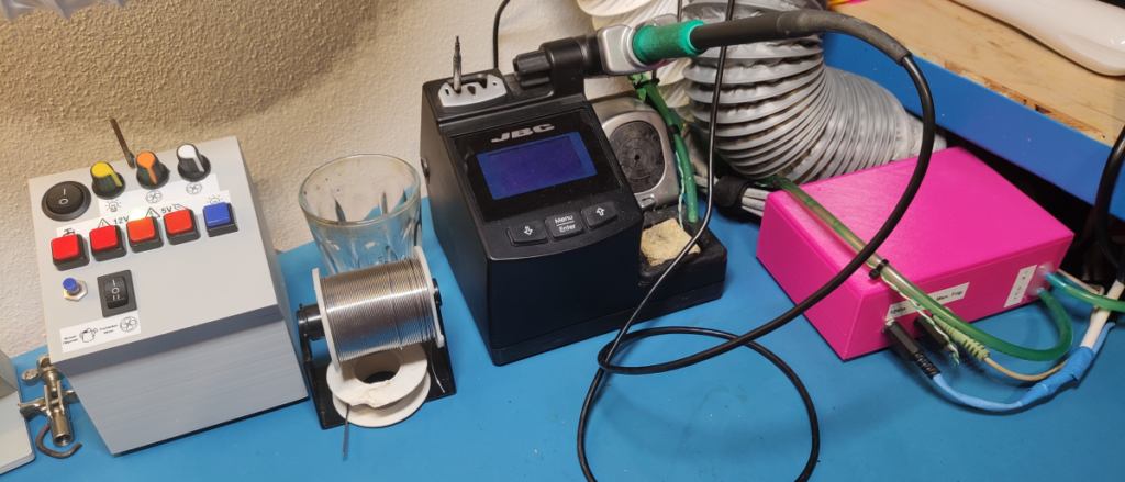 Soldering Sponge Automatic Water Dispenser Connected