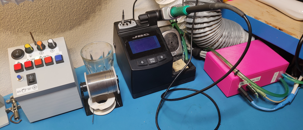 Soldering Sponge Automatic Water Dispenser Connected