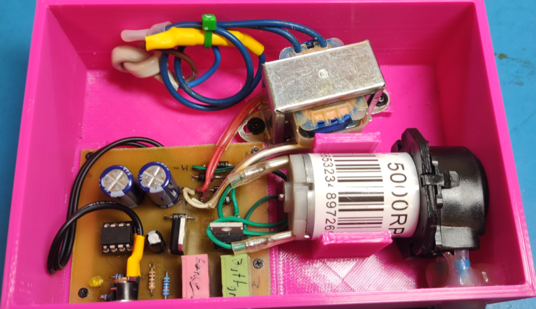Soldering Sponge Automatic Water Dispenser Final Assembly