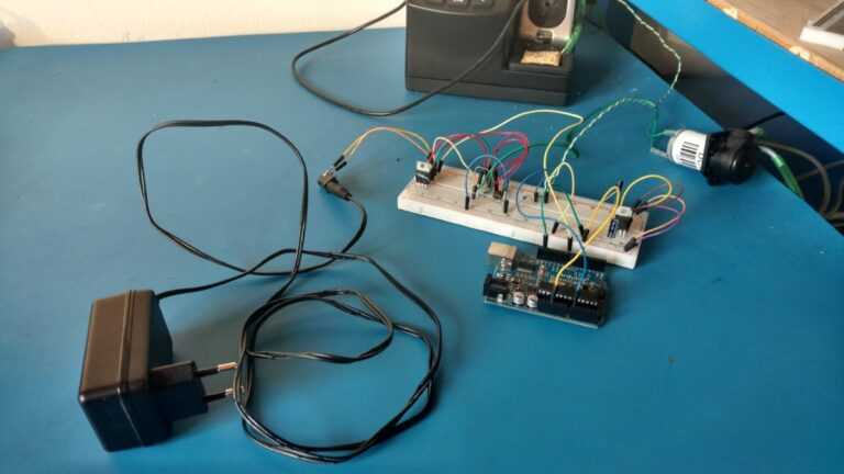 Soldering Sponge Automatic Water Dispenser Prototype 2