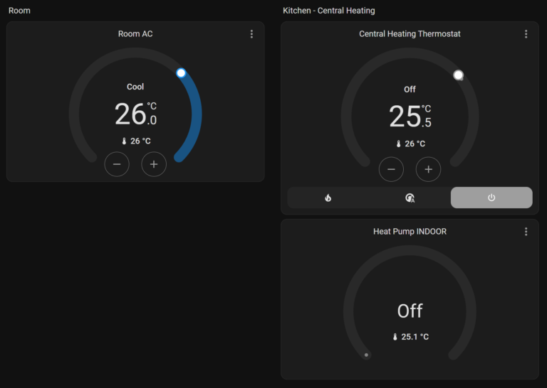 home assistant thermostat integration