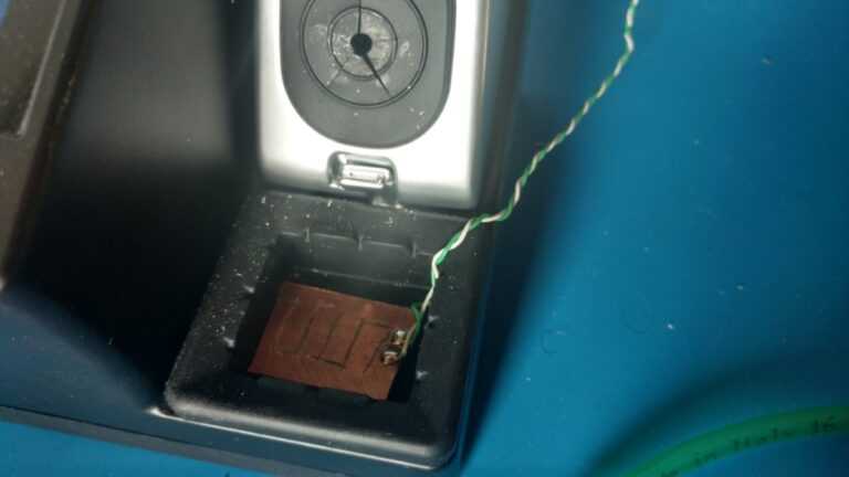 moisture sensor PCB installed 1