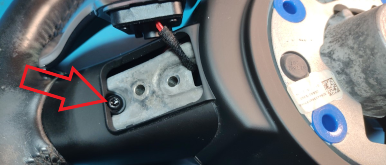 bmw f10 steering wheel paddle shifter unscrewed