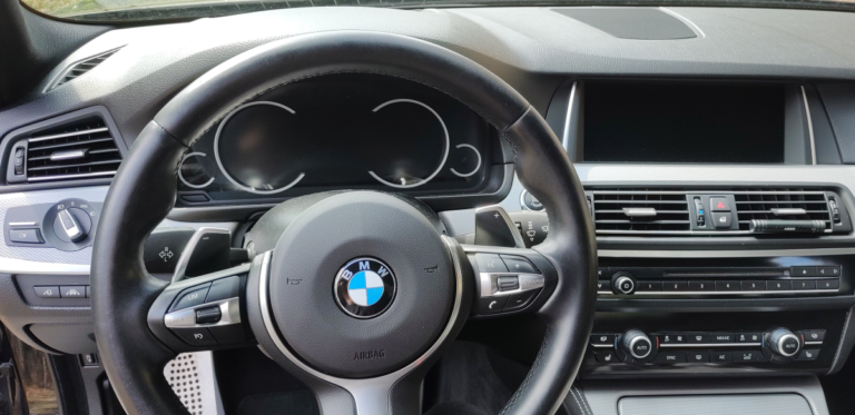 bmw f10 steering wheel reinstalled