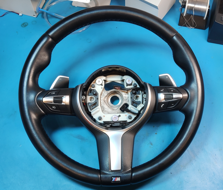 bmw f10 steering wheel restore done