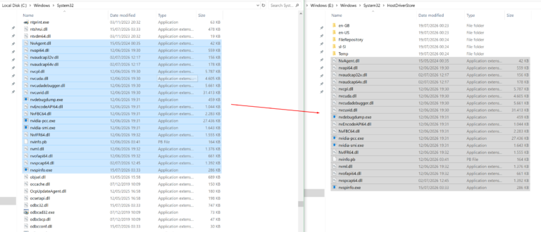 nvidia drivers copy