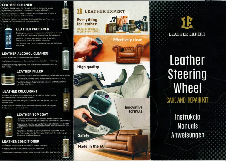 steering wheel repair kit instructions 1